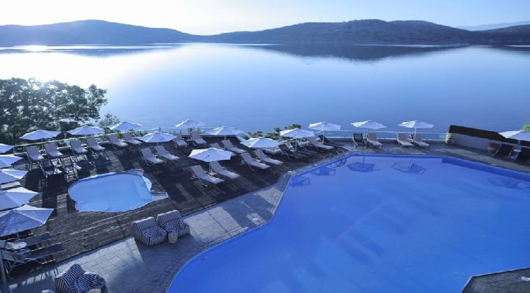 Erwachsenenhotel Griechenland Elounda Blu Hotel Pool