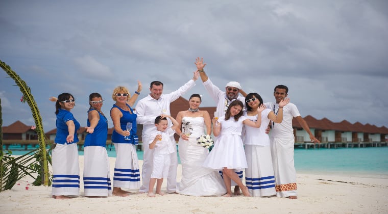 Heiraten auf den Malediven TUI Kollegin