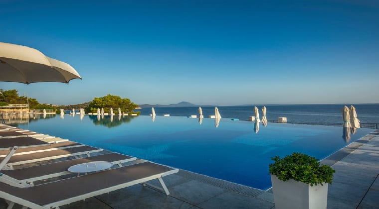 Kroatien Inseln Hotel Vitality Punta Infinitypool