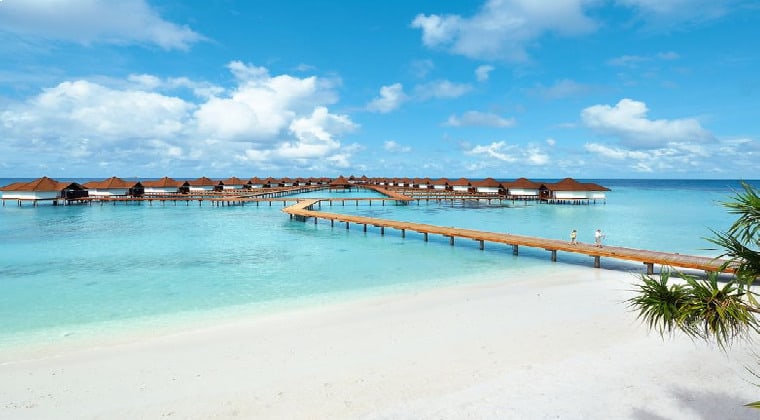 Robinson Club Maledives Wasserbungalows