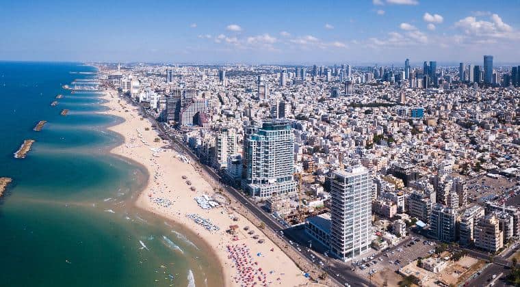 Tel Aviv Skyline Israel