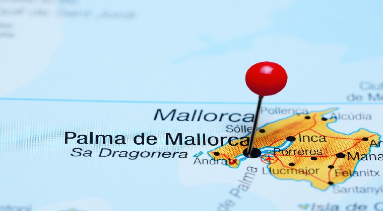 Karte Palma de Mallorca