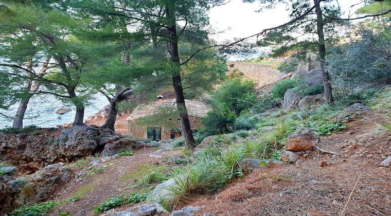 Sa Costera Weg zum alten Elektrizitätswerk