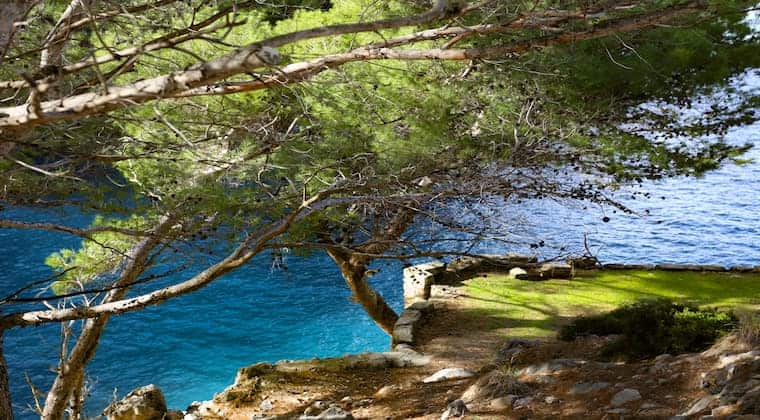 Beim alten Elektrizitätswerk von Sa Costera