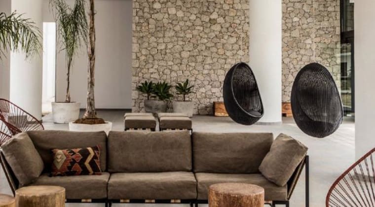 Insel Paros Griechenland Bohemian Luxury Boutique Hotel Lobby