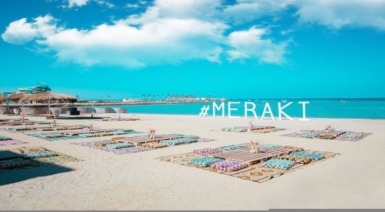 wunderschöner Strand Ägypten Meraki Resort