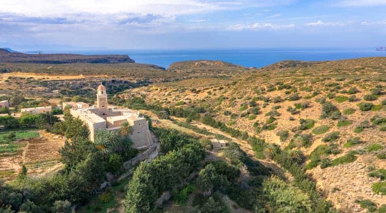 Sehenswürdigkeiten Kreta Kloster Toplou mit Kirche