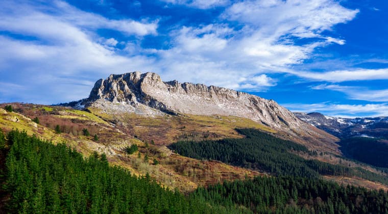 Gorbeia Naturpark in Spanien