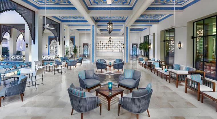 Luxushotel Ägypten Jaz Hotel die Lobby
