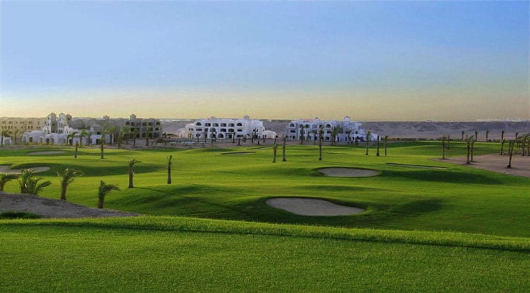Luxushotel Ägypten Steigenberger Makadi der Golfplatz