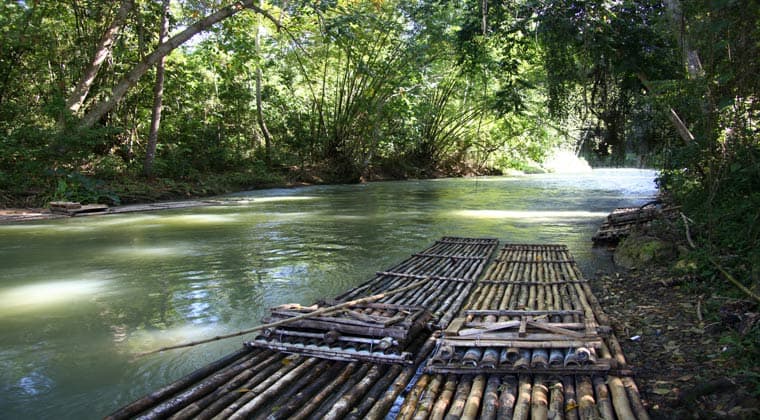 Jamaika Bambusfloßfahrt