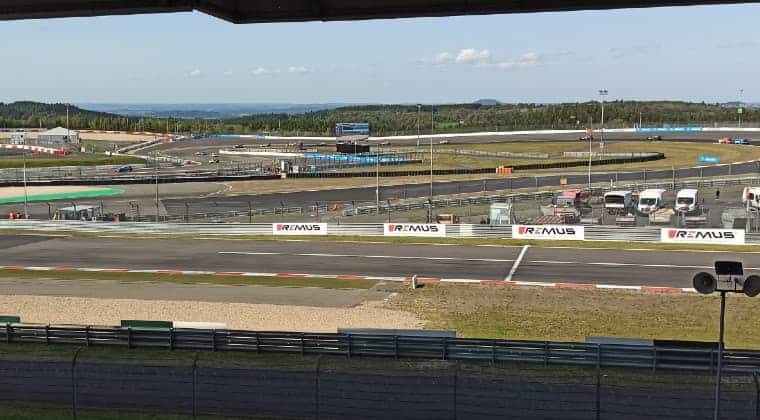 Tribüne vom Nürburgring
