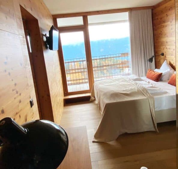 Zwei Zimmer Suite "Wow" Schlafbereich