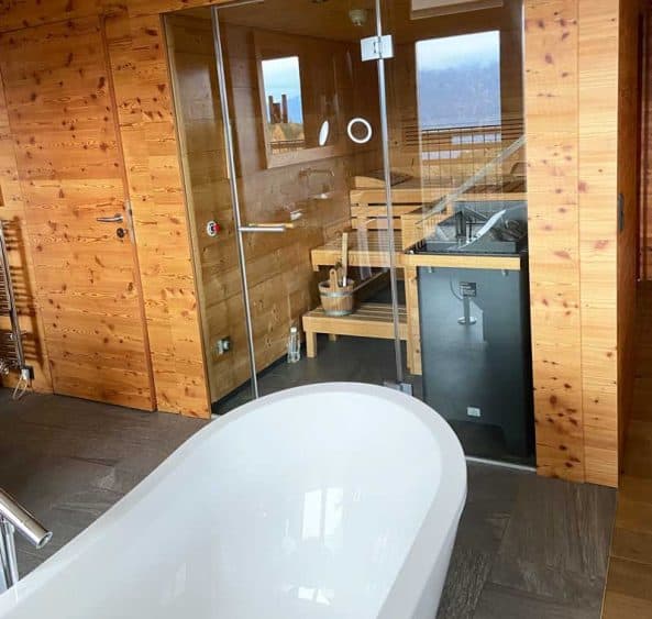 Zwei Zimmer Suite "Wow" Sauna