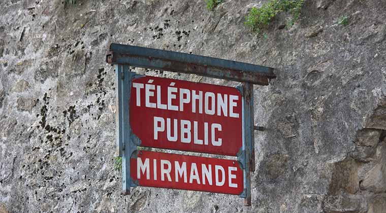 Telephone Public Mirmande