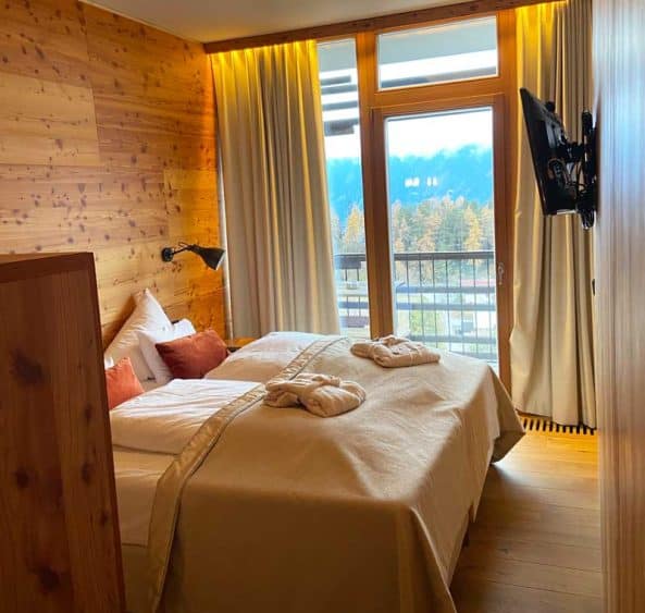 Zwei Raum Suite "Nice" Schlafbereich