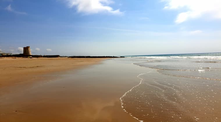 Playa del Palmar Andalusien Costa de la Luz Conil