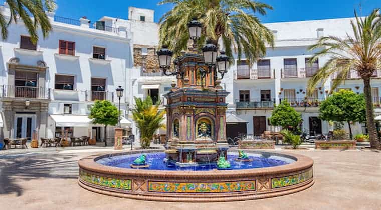 Vejer Andalusien