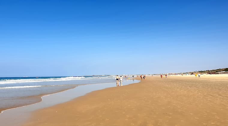 Spaziergang am Playa la Barrosa