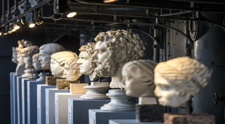 Rom 400 antike Skulpturen