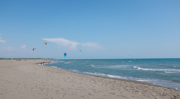 Strand Insel Ada Bojana Montenegro