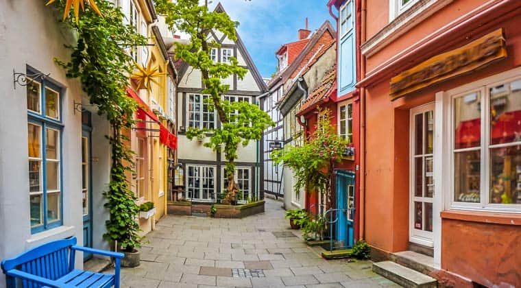 Bremen Sehenswürdigkeiten das schöne Schnoorviertel
