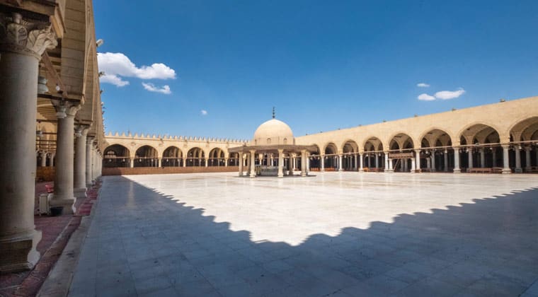 Die Ibn Tulun Moschee in Kairo