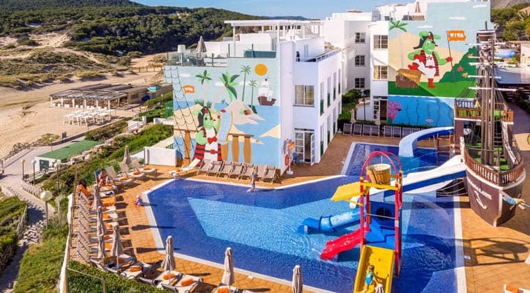 Kinderhotel Mallorca Cala Mesquida Resort Kinderpool