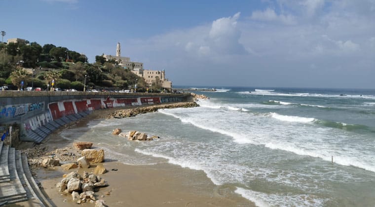 Herrlicher Blick auf die Altstadt Jaffa