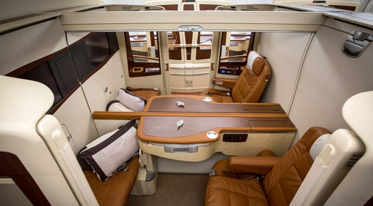 First Class Suite Singapore Airlines