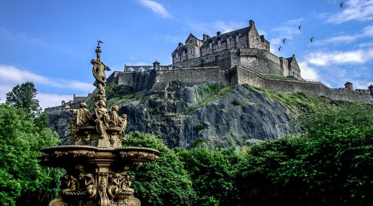 Schottland Edinburgh Castle