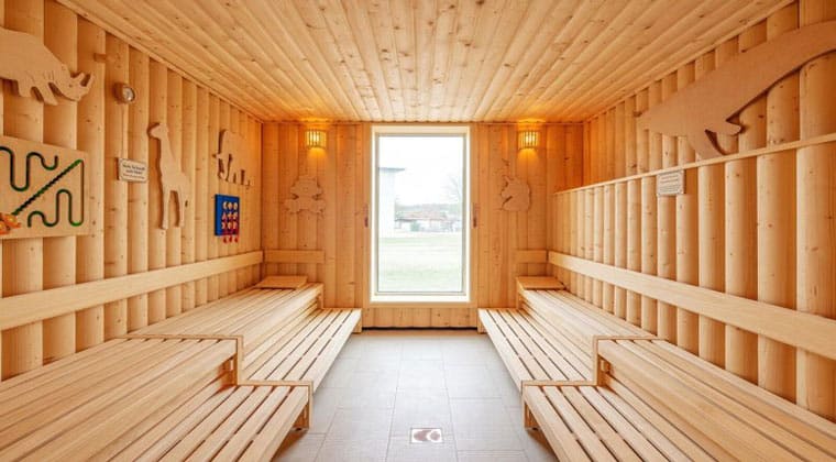 nachhaltiger urlaub Seehotel Kinderresort Usedom Sauna