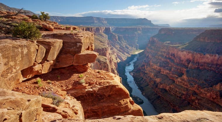 Toroweap Punkt Sonnenaufgang Grand Canyon Nationalpark