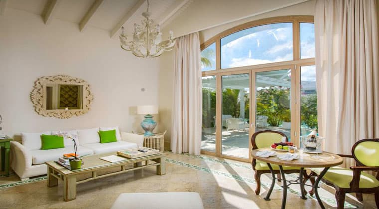 Dominikanische Republik Hotel Eden Roc Cap Cana Wohnbeispiel Luxury Pool one Bedroom Suite