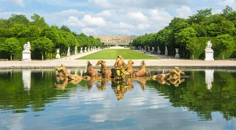 Schloss Versailles bei Paris - ehemalige Residenz des Sonnenkönigs Ludwig XIV.