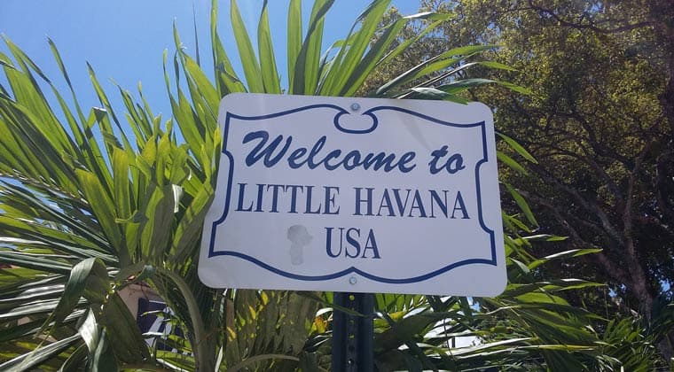 Little Havana - das kubanische Stadtviertel in Miami.