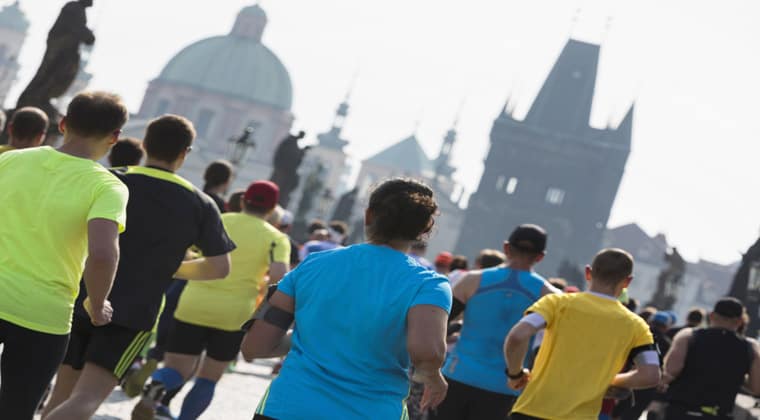 Seit 1995 findet im Mai der Prag-Marathon in Prag, in Tschechien statt.