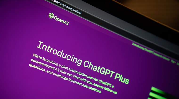 OpenAI Websitetext zur Einführung von ChatGPT. 