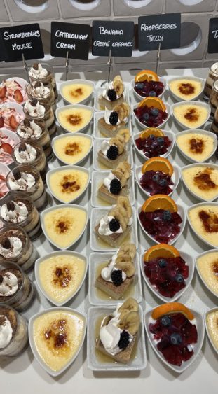 Inturotel Cala Esmeralda Beach Hotel & Spa Nachtisch