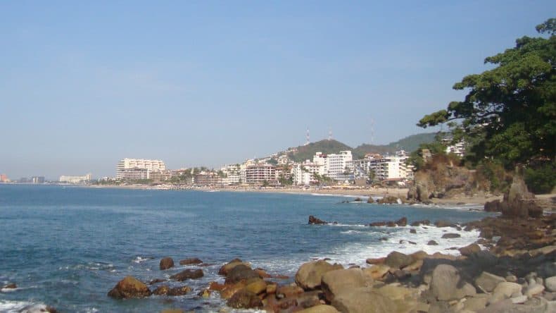 Der Strand von Puerto Vallarta ist nicht nur bei US-amerikanischen Touristen sehr beliebt.