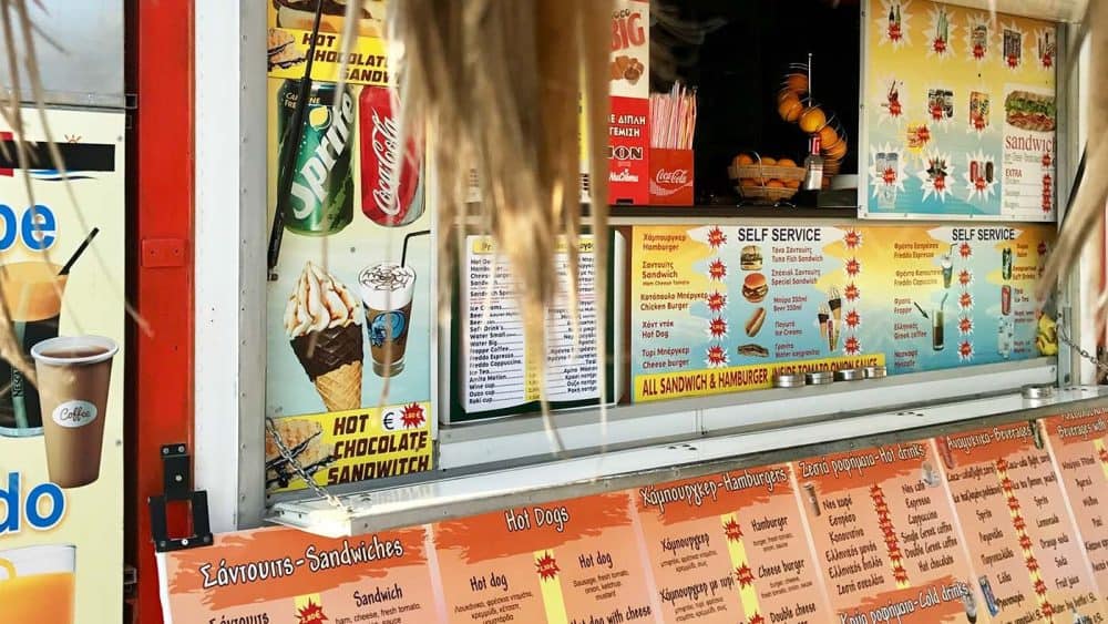 Strandbude am Kommos Beach