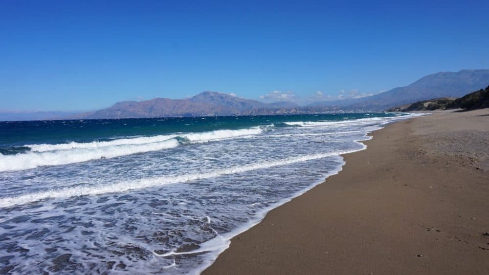 Kommos Beach am Morgen