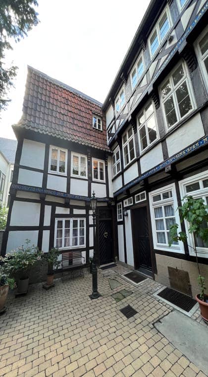 Hannover Sehenswürdigkeiten Ältestes Fachwerkhaus Hinterhaus