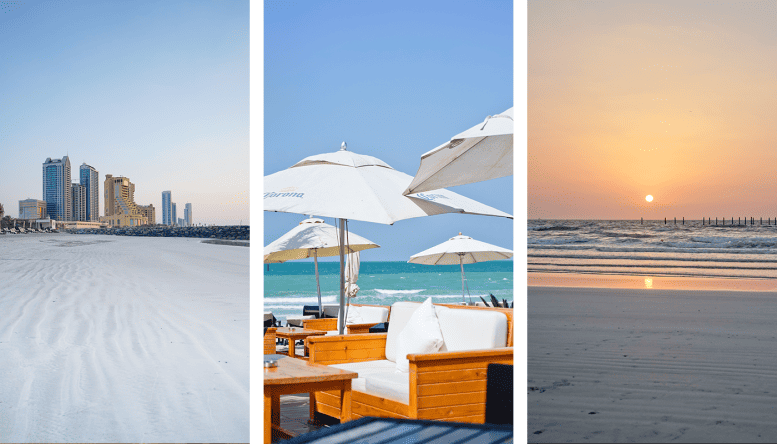 Zum kleinsten Emirat Ajman gehört ein rund 16 Kilometer langer Küstenstreifen am Persischen Golf.