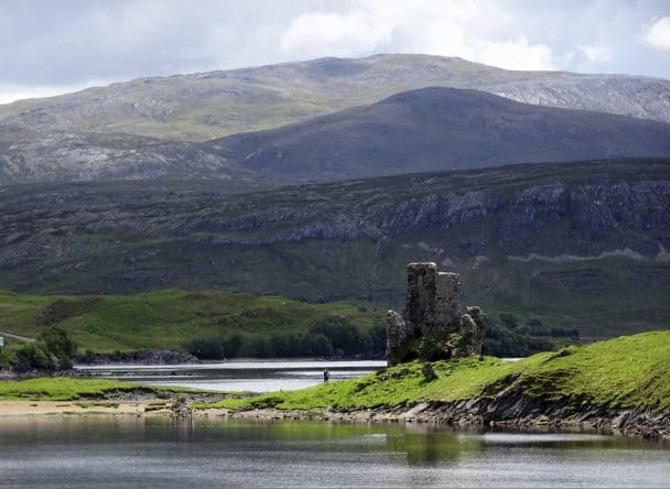 Schottland, Ruine von Ardvreck