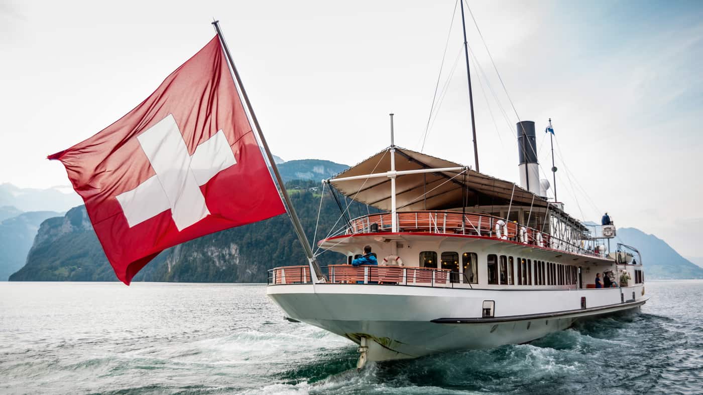 Mit dem Dampfschiff auf dem Vierwälderstättersee (© Swiss Image)