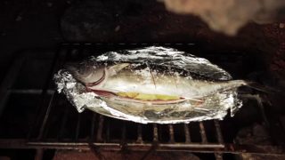Fisch grillen Timanfaya Nationalpark