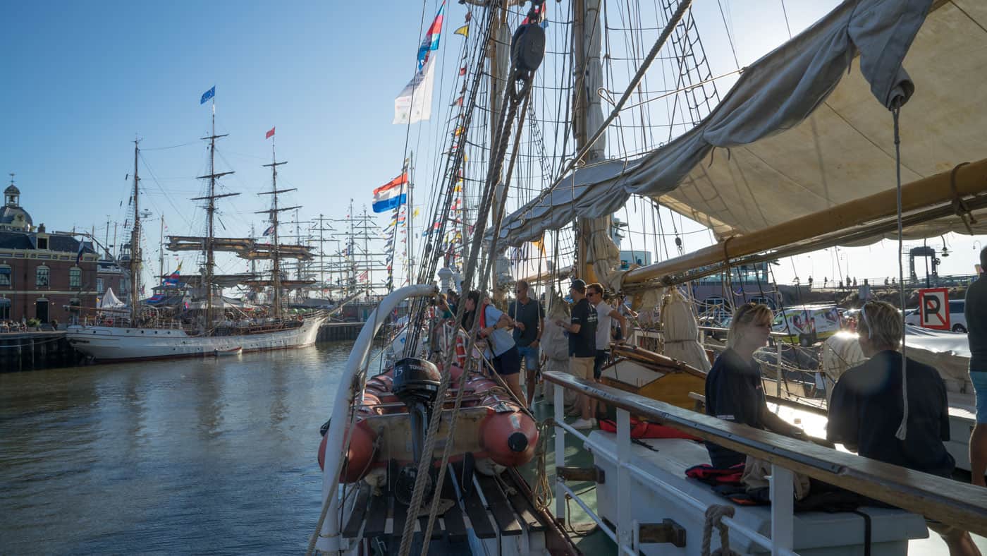 Das gemütliche Städtchen Harlingen