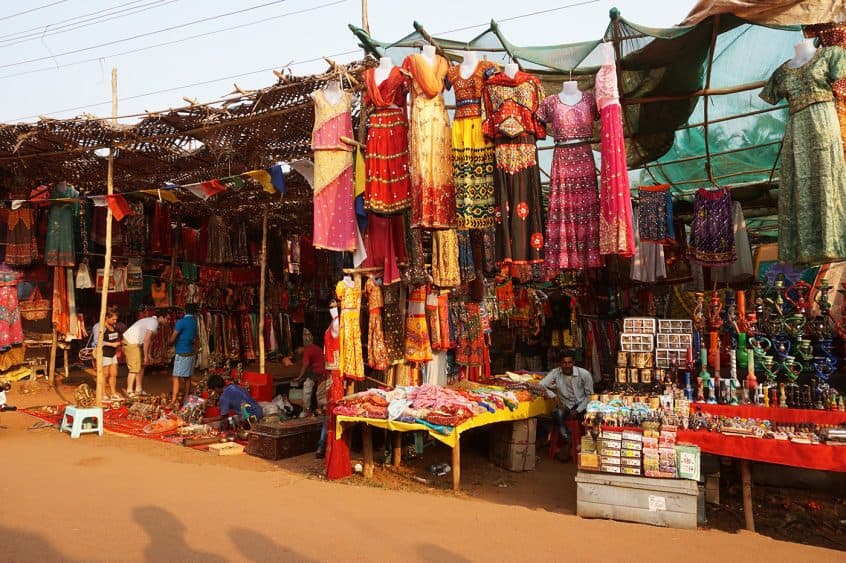 Auf dem Hippiemarkt in der Nähe unseres Hostels gab es allerlei Dinge zu kaufen.