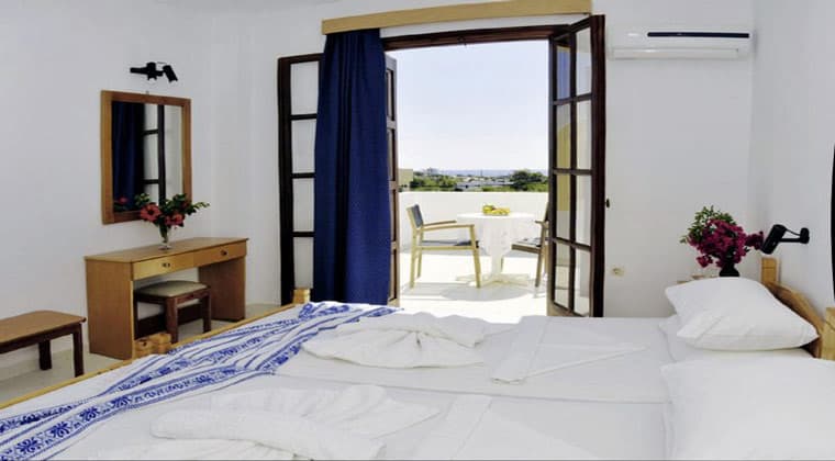 Zimmer im Hotel Sophia auf der Insel Karpathos